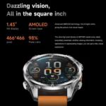 HD300 1.43 inch AMOLED Screen Dual Straps Sports Smart Watch Supports Blood Oxygen Detection - Image 5