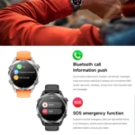 HD300 1.43 inch AMOLED Screen Dual Straps Sports Smart Watch Supports Blood Oxygen Detection - Image 6