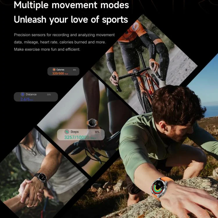 EDA0076300_B9.webp HD300 1.43 inch AMOLED Screen Dual Straps Sports Smart Watch Supports Blood Oxygen Detection - Image 10