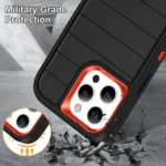 Defender Gen2 Rugged PC + Silicone Phone Case with Holder, For iPhone 16 Pro Max, For iPhone 16 Pro - Image 7