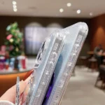 Mirror Holder Glitterr MagSafe Phone Case, For iPhone 16 Pro Max, For iPhone 16 Pro, For iPhone 16 Plus, For iPhone 16 - Image 3