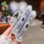Mirror Holder Glitterr MagSafe Phone Case, For iPhone 16 Pro Max, For iPhone 16 Pro, For iPhone 16 Plus, For iPhone 16 - Image 7
