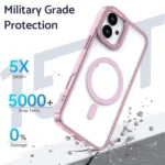 MagSafe Magnetic Clear Phone Case, For iPhone 16 Plus, For iPhone 16 - Image 2