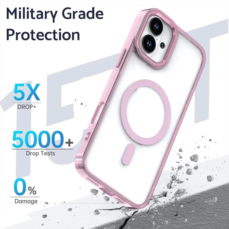 EDA007640003A_1.webp MagSafe Magnetic Clear Phone Case, For iPhone 16 Plus, For iPhone 16 - Image 2