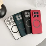 PU MagSafe Magnetic Phone Case, For Redmi Note 14 Pro 4G, For Redmi Note 14 Pro 5G - Image 2