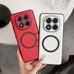 PU MagSafe Magnetic Phone Case, For Redmi Note 14 Pro 4G, For Redmi Note 14 Pro 5G - Image 3