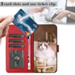 Cartoon Cats Leather Phone Case, For Redmi Note 14 Pro 4G, For Redmi Note 14 4G Global 163.25mm, For Redmi Note 14 5G Global, For Redmi Note 14 Pro 5G - Image 5