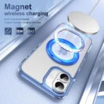 Translucent Frosted MagSafe Holder Phone Case with AI Button, For iPhone 16 - Image 5