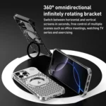 R-JUST RJ-64 Aromatherapy Heat Dissipation MagSafe Phone Case with Stand, For iPhone 14, For iPhone 14 Pro, For iPhone 14 Pro Max - Image 5