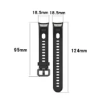 Metal Buckle Silicone Strap, Size: Free Size - Image 7