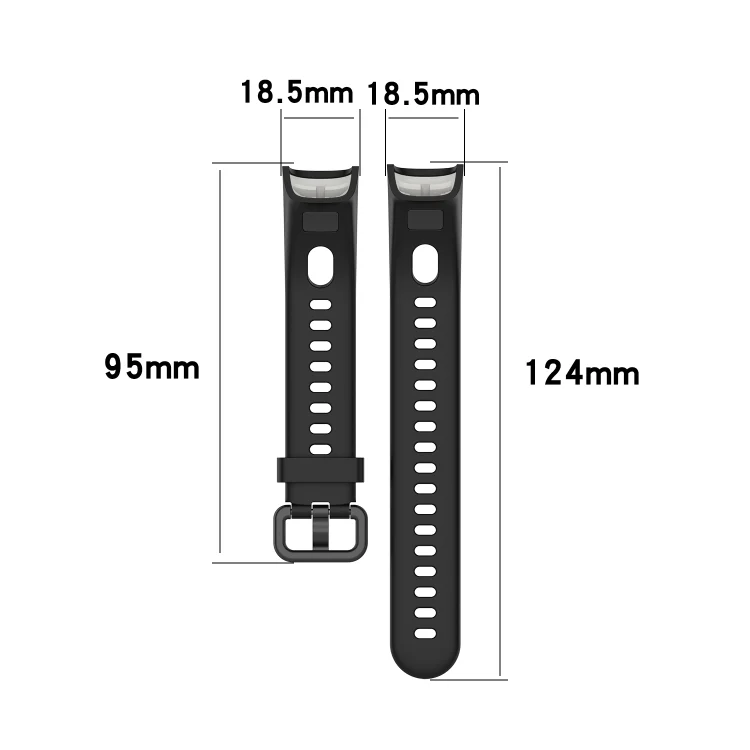 EDA00766201A_5.webp Metal Buckle Silicone Strap, Size: Free Size - Image 7
