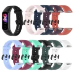 Metal Buckle Silicone Strap, Size: Free Size - Image 2