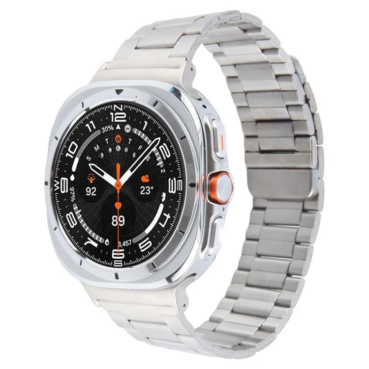Three-beads Magnetic Steel Watch Band