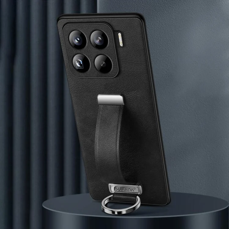 SULADA PC Hybrid Leather Texture Skin Feel Shockproof Phone Case, For Xiaomi 15 Pro, For Xiaomi 15