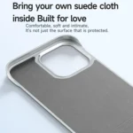 SULADA Skin Feel Liquid Leather Shockproof Phone Case, For iPhone 15 Pro, For iPhone 15 - Image 6