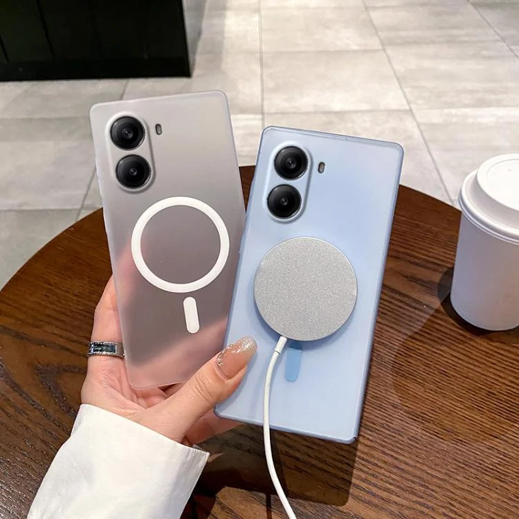 EDA007673921A_3.webp Fine Hole Ice Fog MagSafe PC Phone Case, For Redmi Turbo 4, For Redmi K80 Pro, For Redmi K80, For Redmi Note 14 4G 163.25mm - Image 4