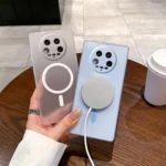 Fine Hole Ice Fog MagSafe PC Phone Case, For Xiaomi 14 Ultra, For Xiaomi 14 Pro, For Xiaomi 14, For Xiaomi 13 Ultra - Image 4