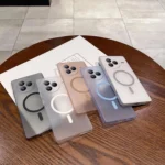 Fine Hole Ice Fog MagSafe PC Phone Case, For Xiaomi Civi 5 Pro, For Xiaomi 15 Ultra, For Xiaomi 15 Pro, For Xiaomi 15 - Image 2