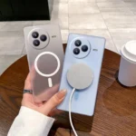 Fine Hole Ice Fog MagSafe PC Phone Case, For Xiaomi Civi 5 Pro, For Xiaomi 15 Ultra, For Xiaomi 15 Pro, For Xiaomi 15 - Image 4