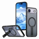 Honeycomb Cooling MagSafe Holder Phone Case, For iPhone 17 Air, For iPhone 16 Pro Max, For iPhone 16 Pro