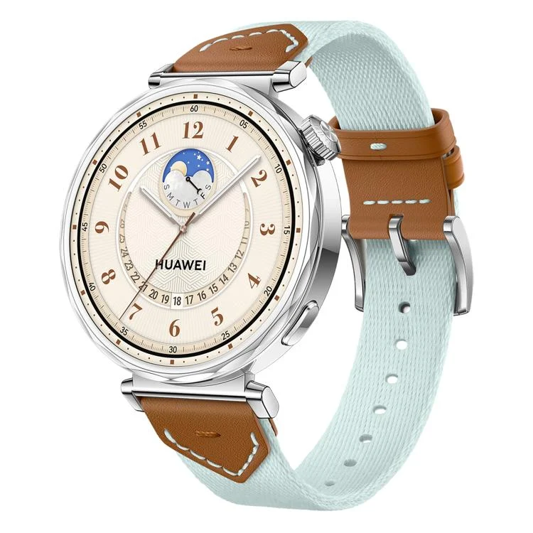 Quick Release Button Hybrid Braid Watch Band