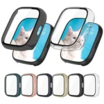 Tempered Film Integrated PC Watch Protective Case - Image 2