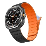 AP Dual Color Magnetic Silicone Watch Band