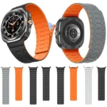 AP Dual Color Magnetic Silicone Watch Band - Image 2