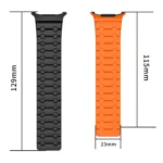 AP Dual Color Magnetic Silicone Watch Band - Image 4