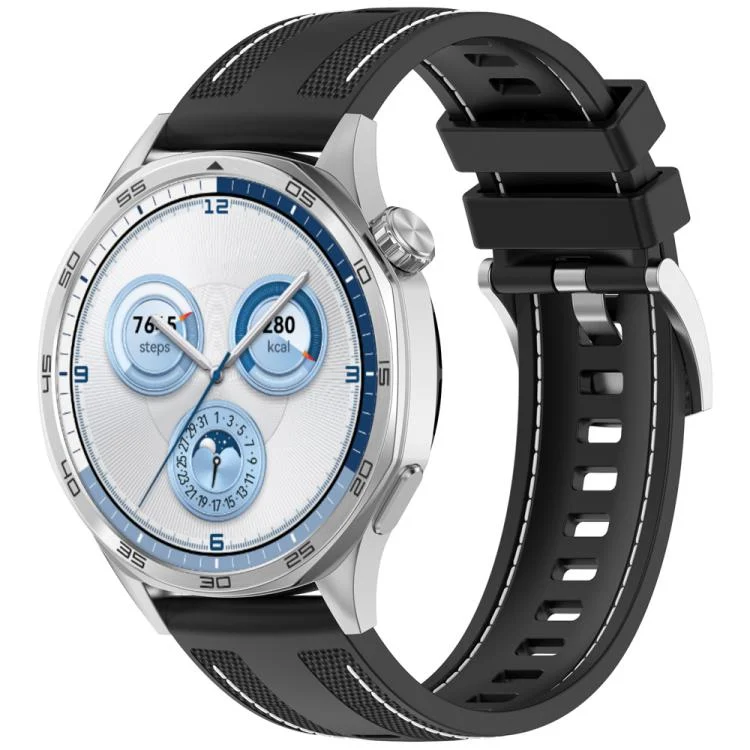 Hybrid Nylon Braid Silicone Watch Band