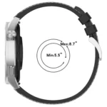 Hybrid Nylon Braid Silicone Watch Band - Image 3