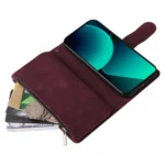 Multifunctional Multi-Card Wallet Phone Leather Case, For Redmi Note 14 5G, For Redmi 13 4G / 5G - Image 7