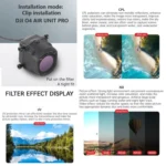 For DJI O4 Air Unit Pro / Avata 2 JSR YB Series Camera Lens Filter - Image 6