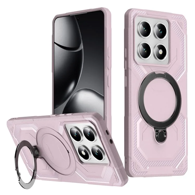 Frosted MagSafe Holder Phone Case, For Xiaomi 14T Pro, For Xiaomi 14T