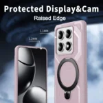 Frosted MagSafe Holder Phone Case, For Xiaomi 14T Pro, For Xiaomi 14T - Image 4