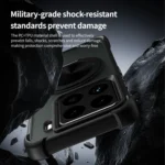 CD Texture 360 Degree Rotating Holder MagSafe Phone Case, For Xiaomi 15 Pro, For Xiaomi 15 - Image 6