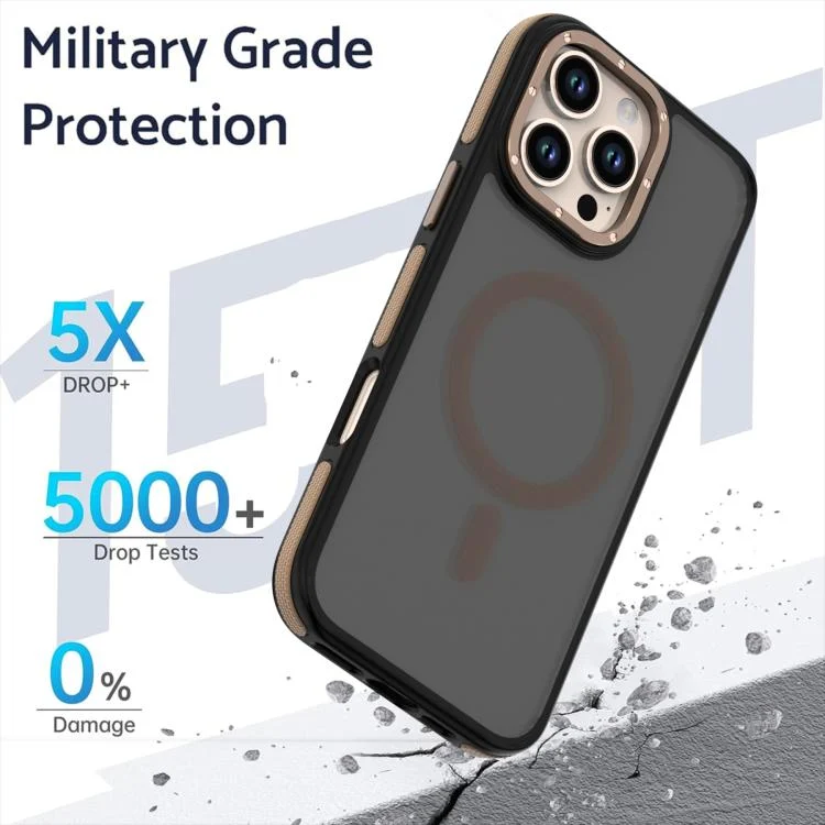 EDA0077068_B1.webp Dual-Color Skin Feel MagSafe Phone Case, For iPhone 16 Pro Max, For iPhone 16 Pro - Image 2