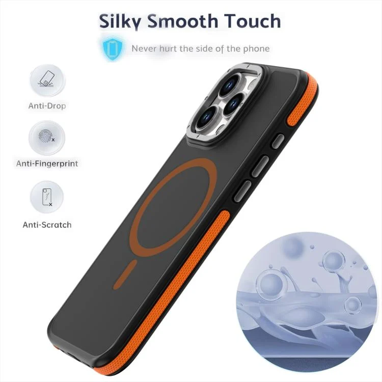 EDA0077068_B7.webp Dual-Color Skin Feel MagSafe Phone Case, For iPhone 16 Pro Max, For iPhone 16 Pro - Image 8