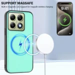 CX01 Detachable Magsafe Magnetic Card Bag Phone Case, For Xiaomi 14T - Image 6