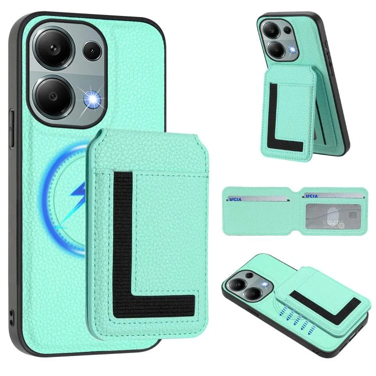 CX01 Detachable Magsafe Magnetic Card Bag Phone Case, For Redmi Note 13 Pro 4G / Poco M6 Pro, For Redmi 13C 4G / Xiaomi Poco C65, For Redmi Note 13 4G