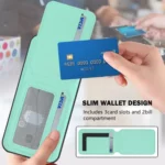 CX01 Detachable Magsafe Magnetic Card Bag Phone Case, For Redmi Note 13R / 13 4G / 13 5G, For Redmi A3 / A3x / Xiaomi Poco C61, For Redmi  Turbo 3 / Poco F6 India - Image 4