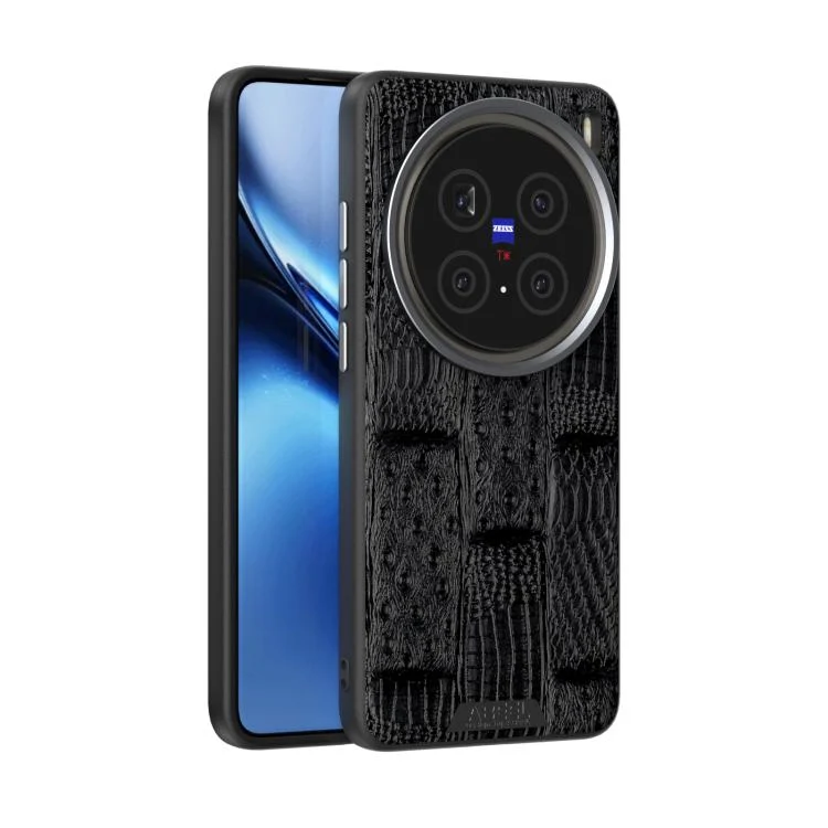 ABEEL Beast Pattern 6D Micro-Embossed MagSafe Genuine Leather Phone Case, For vivo X200 Pro mini, For vivo X200 Pro