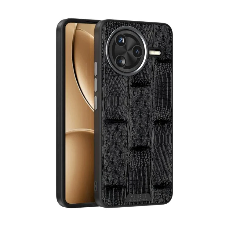ABEEL Beast Pattern 6D Micro-Embossed MagSafe Genuine Leather Phone Case, For Redmi K80 Pro, For Redmi K80 Pro Champion Edition, For Redmi K80