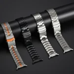 Split Safety Buckle Titanium Alloy Watch Band - Image 4