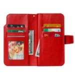 Tri-Fold 9-Card Wallets Leather Phone Case, For Xiaomi 14T Pro, For Xiaomi 14T - Image 3