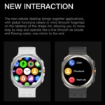 X7 1.51 inch IPS Screen Bluetooth Smart Watch Supports Healthy Monitoring - Image 4