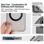 IMAK Chocolate Series TPU + PET MagSafe Phone Case, For Redmi A5 4G 171.7mm, For Redmi K80 Pro / POCO F7 Ultra, For Redmi K80 5G / POCO F7 Pro 5G, For Redmi Note 14 5G, For Redmi Note 14 Pro+ 5G... - Image 6