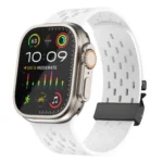 Kalebol Mesh Umbrella Buckle Silicone Watch Strap, For Apple Watch 42mm / 41mm / 40mm / 38mm