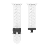 Kalebol Mesh Umbrella Buckle Silicone Watch Strap, For Apple Watch 42mm / 41mm / 40mm / 38mm - Image 7