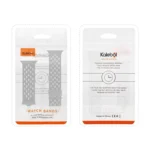 Kalebol Mesh Umbrella Buckle Silicone Watch Strap, For Apple Watch 42mm / 41mm / 40mm / 38mm - Image 4